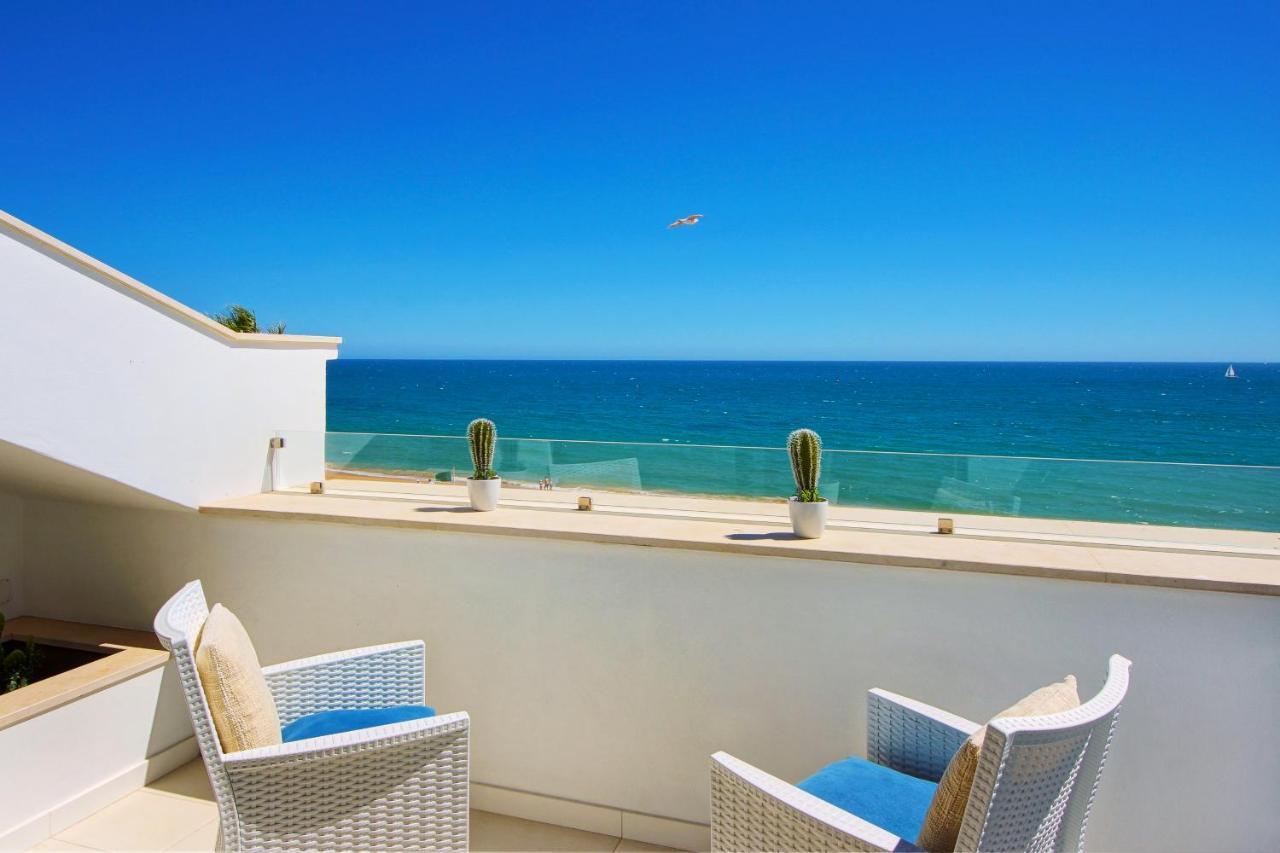 Casa Pe Na Areia- Unique Spot- Beach Front By Dreamvillasalbufeira Exteriör bild