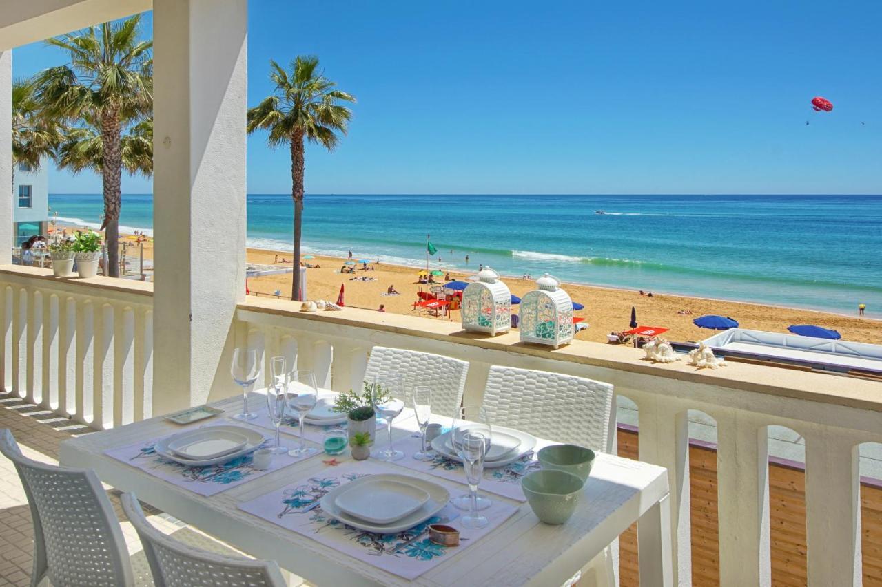Casa Pe Na Areia- Unique Spot- Beach Front By Dreamvillasalbufeira Exteriör bild